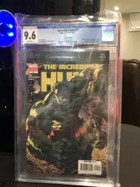 Incredible hulk #92 comic book CGC 9.6 variant