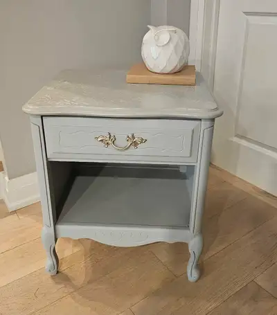 French Provincial Nightstand, View more