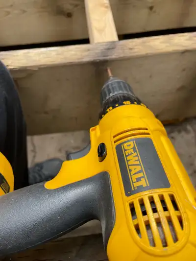 Dewalt Drill, Lamp and Reciprocating Saw, View more