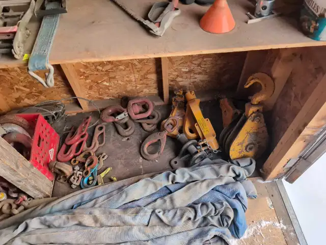 Assorted crane rigging call 587-577-4745 in Other Business & Industrial in Calgary - Image 3