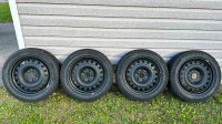 Winter tire and wheel package