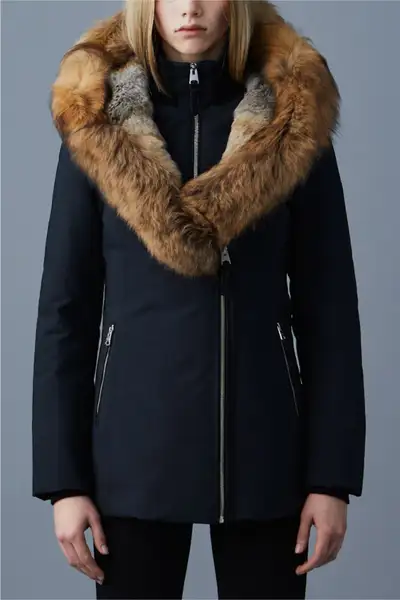 MACKAGE AKIVA Down Coat with Toscana fur trimmed hood, View more