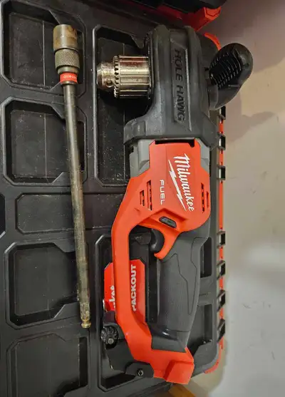 Milwaukee M18 Fuel Hole Hawg 1/2" Right Angle Drill, View more