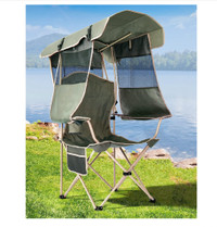 Camping Chairs with Sunshade - NEW