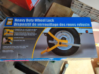 Heavy Duty Wheel Lock