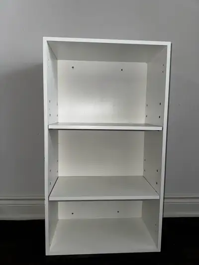 White bookshelf / organiser, View more