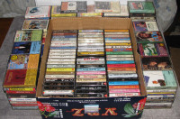 200 Assorted Vintage Audio Music Cassette Tapes