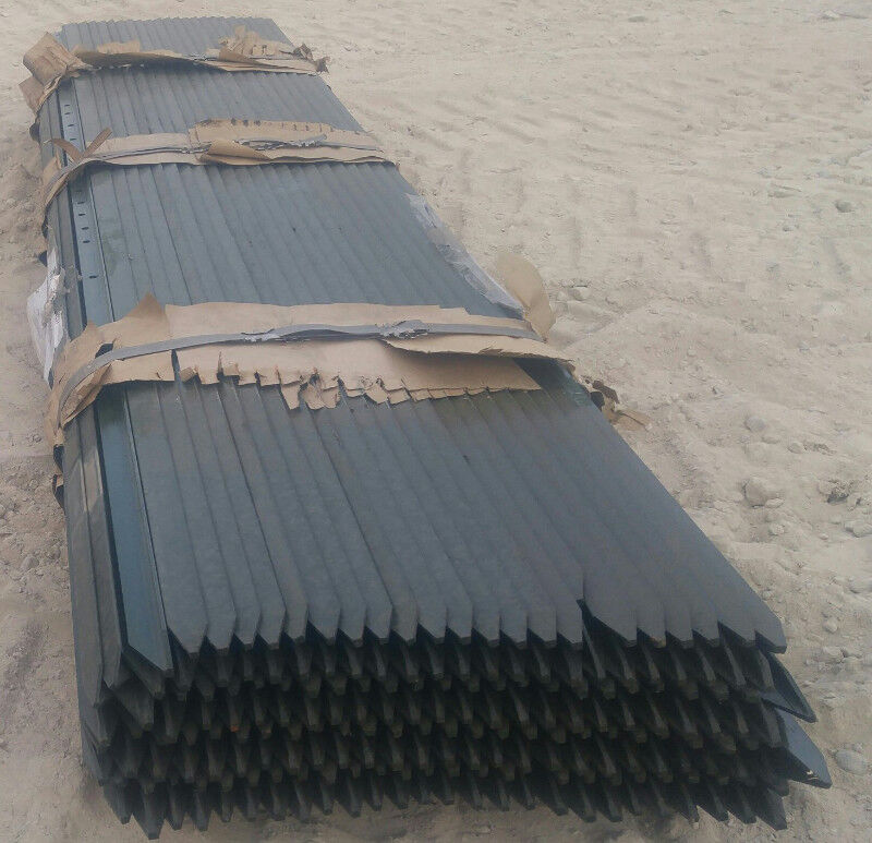 6 & 7 ft Tbars and farm fence its also good for temporary fence