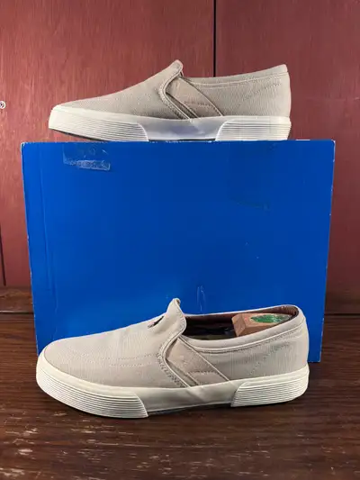 POLO RALPH LAUREN Slip On Sneakers Mens Size  8D~Light Beige, View more