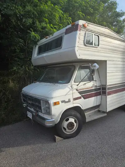 The stove works and the oven i think. The plug in a/c and heater works as well. $2500 obo