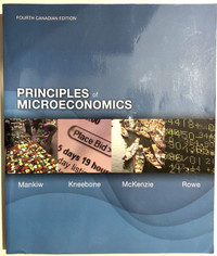 Study Books on microeconomics and ethics 