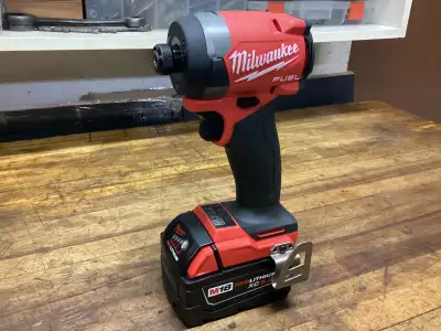 MILWAUKEE M18 GEN 4 FUEL BR. 4-MODE IMPACT DRIVER/5.0 AH BATTERY, View more