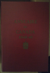 Annuaire du Canada 1943 a 1949.