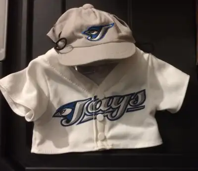 Build a Bear MLB Toronto Blue Jays baseball Bear Outfit lot, View more