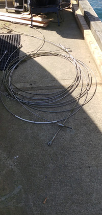 1/4" SS rigging for sailboat, Used