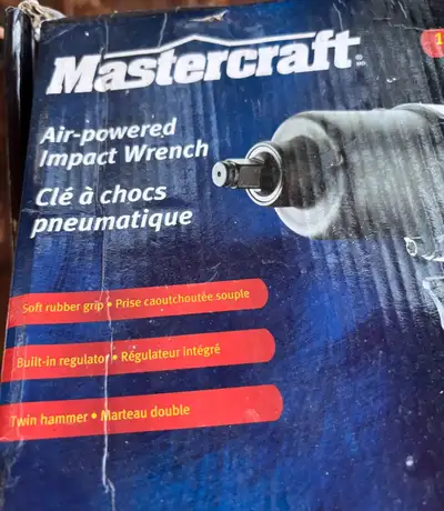 Mastercraft Air Powered impact Wrench, View more