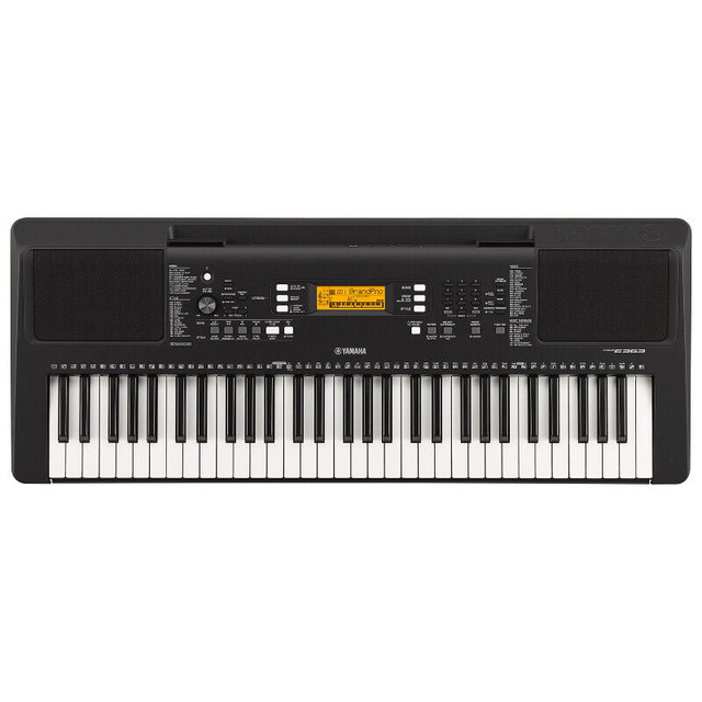 Yamaha e363  61-Key Keyboar- NEW in box in Pianos & Keyboards in Abbotsford