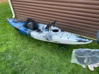 New Strider L Kayak - Fishing & Recreational White & Blue