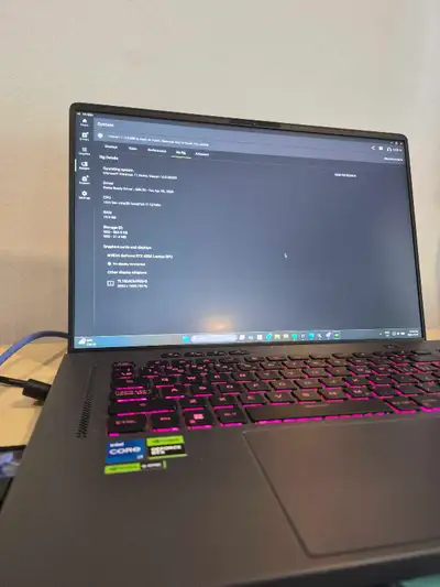 AsusROG Zephyrus G16 Gaming  PC  i7 RTX 4050  16GB RAM, View more