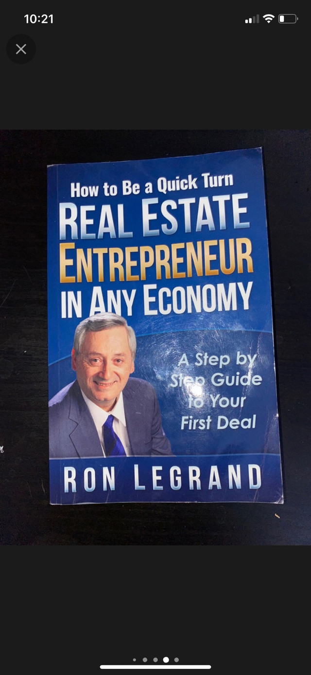 Real estate entrepreneur book in Non-fiction in St. Catharines