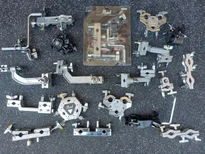 Drum hardware,thrones, parts,clamps,attachments.Drums, View more
