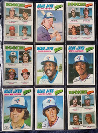 1977 Toronto Blue Jays Topps Baseball Cards Complete Set