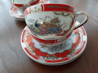 Tea cups porcelain set. New