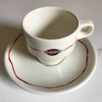 Cafes Richard Espresso Coffee Cup & Saucer Made in Italy