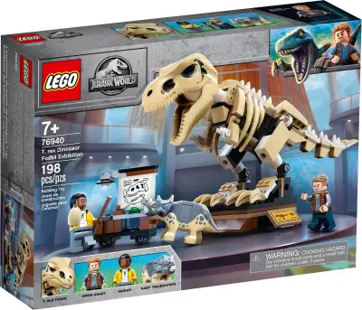LEGO 76940 T. rex Dinosaur Fossil Exhibition (2021) 198 Pcs, View more