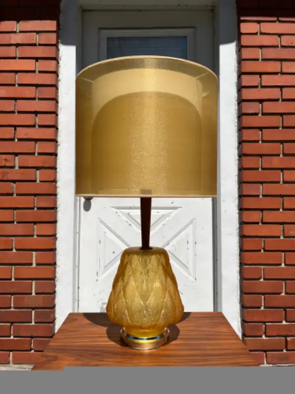 Mid century table lamp Lamper retro vintage in Indoor Lighting & Fans in West Island - Image 10