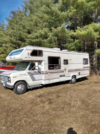 FOR SALE 1989 CLASS C FORD MOTORHOME  27 FEET LONG