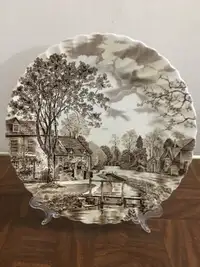 Vintage Decorative plate -Made in UK