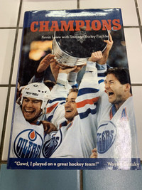 Edmonton Oilers CHAMPIONS Original Hardcover Book Booth 277