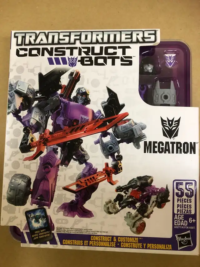 Transformers Construct Bots - Megatron
