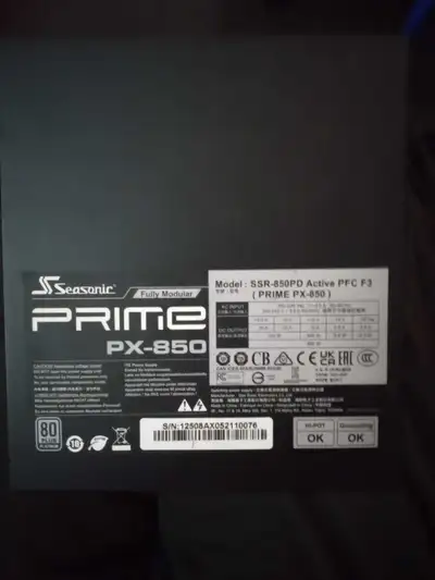 Seasonic PRIME PX-850, View more