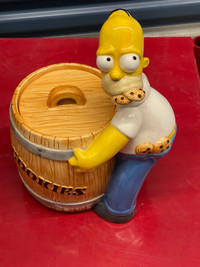 Simpsons Homer Cookie Jar 