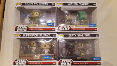 Brand new in box. Never been opened. Escape Pod Landing $70 Trash Compactor Escape $70 Cantina FaceO...