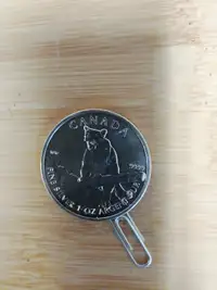 2012 Canada $5 1Oz Fine Silver Coin - Cougar