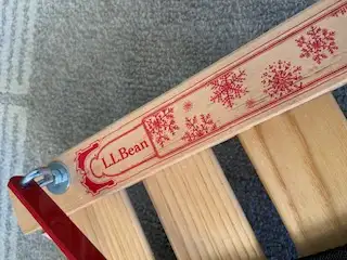 Make wonderful winter memories with this beautiful, classic pull sled from L.L. Bean. Premium 41" si...