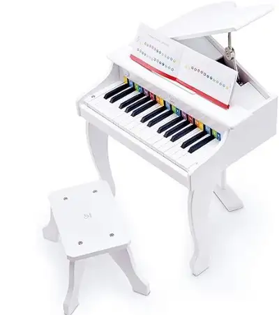 $99 - Hape Deluxe Grand Piano with stool for Kids, View more