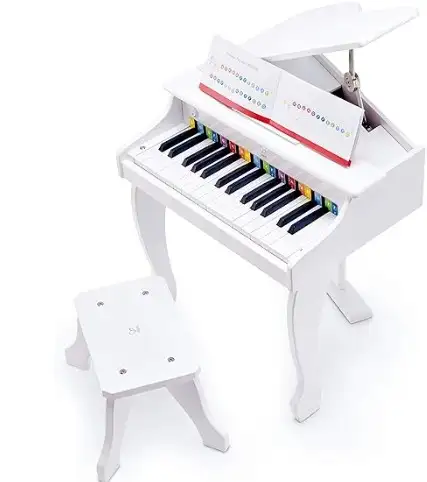 $99 - Hape Deluxe Grand Piano with stool for Kids in Pianos & Keyboards in Calgary - Image 2