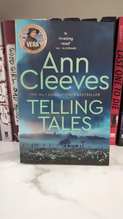 I have for sale a Gently Used Telling Tales Softcover Book Ann Cleeves!!! If you have any questions...
