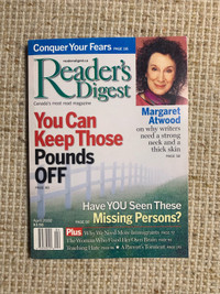 Reader’s Digest - Margaret Atwood, Joni Mitchell (c) Apr 2002