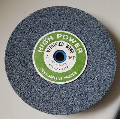 Union Abrasive Vitrified Bond High Power Bench Grinding Wheel, View more
