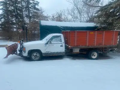 2000 3500 gmc dump truck