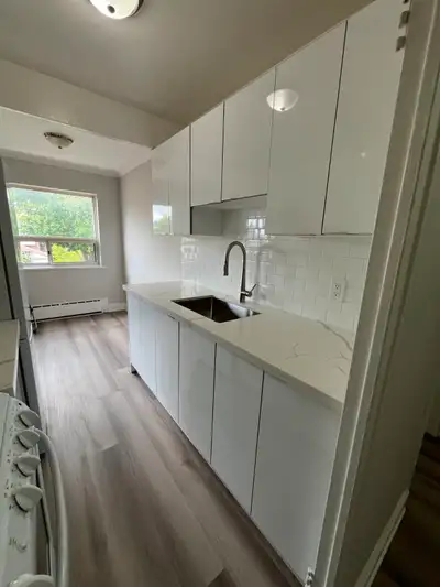 Bright, newly renovated 1 bedroom unit near the Danforth