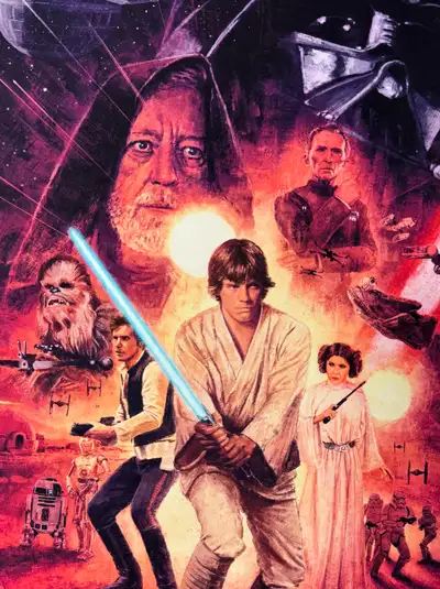 Star Wars IV: A New Hope (1977). “Awakening of a Jedi” Limited edition art print by Ignacio RC. Gicl...
