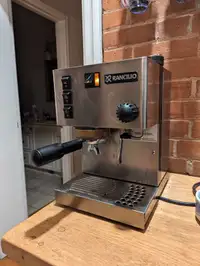 Rancilio Silvia espresso coffee machine