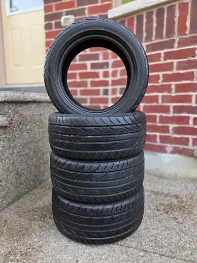 Yokohama S.drives 205/50/R15 86V summer tires used for less than 17k on a old Benz. Never seen snow,...