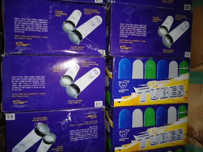 Few boxes of 100 round paintball ammo pods, NEW in box, 24 pods per box for sale. 20 bux a box or di...